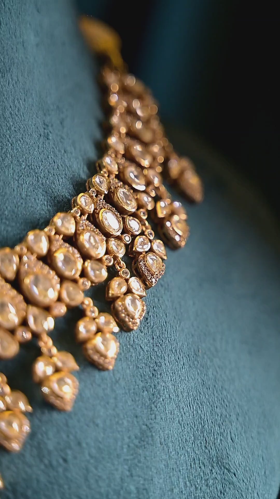 Regal Polki Statement Necklace Set