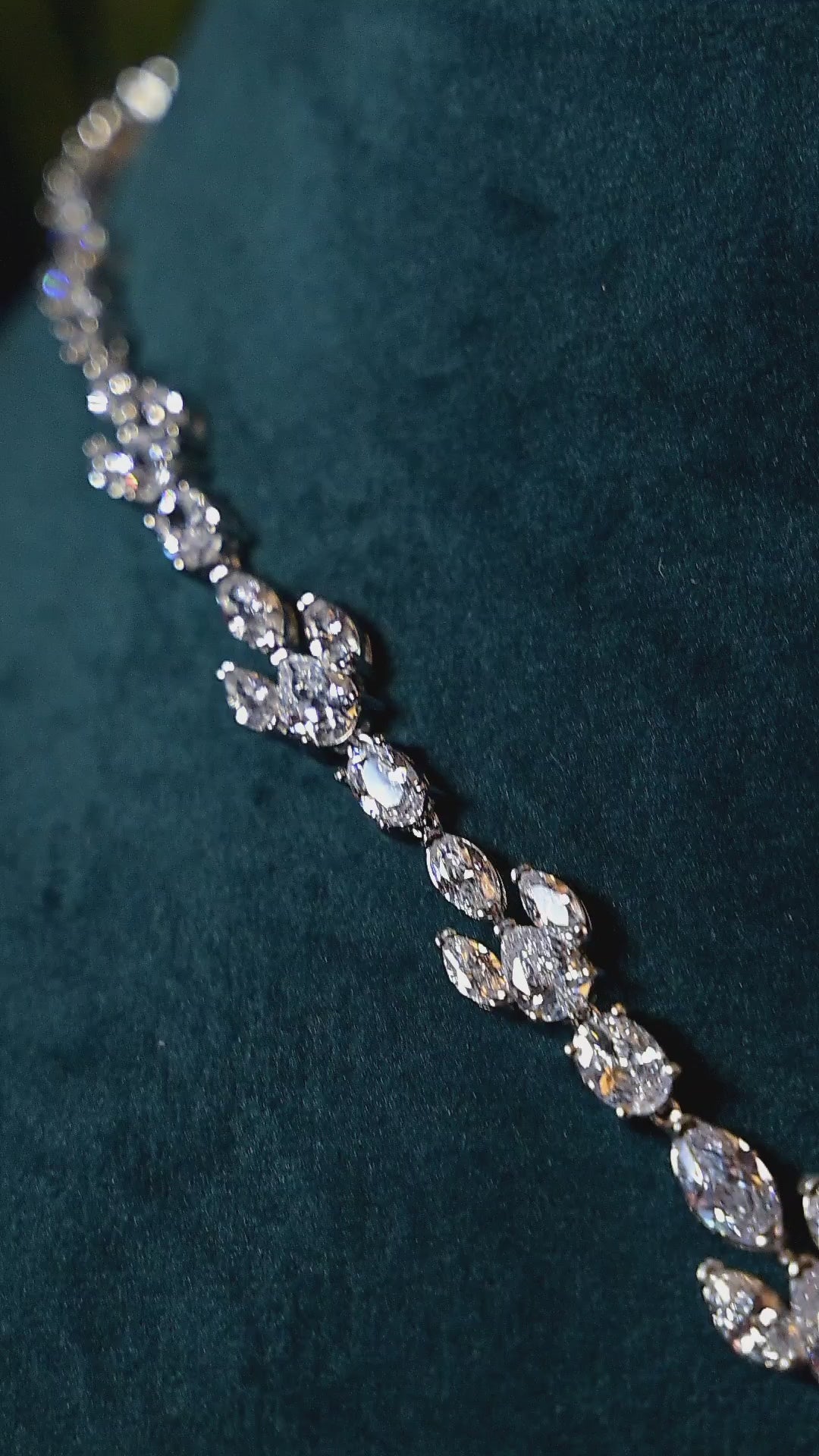 Emerald Citrine Doublet Lumière Necklace Set