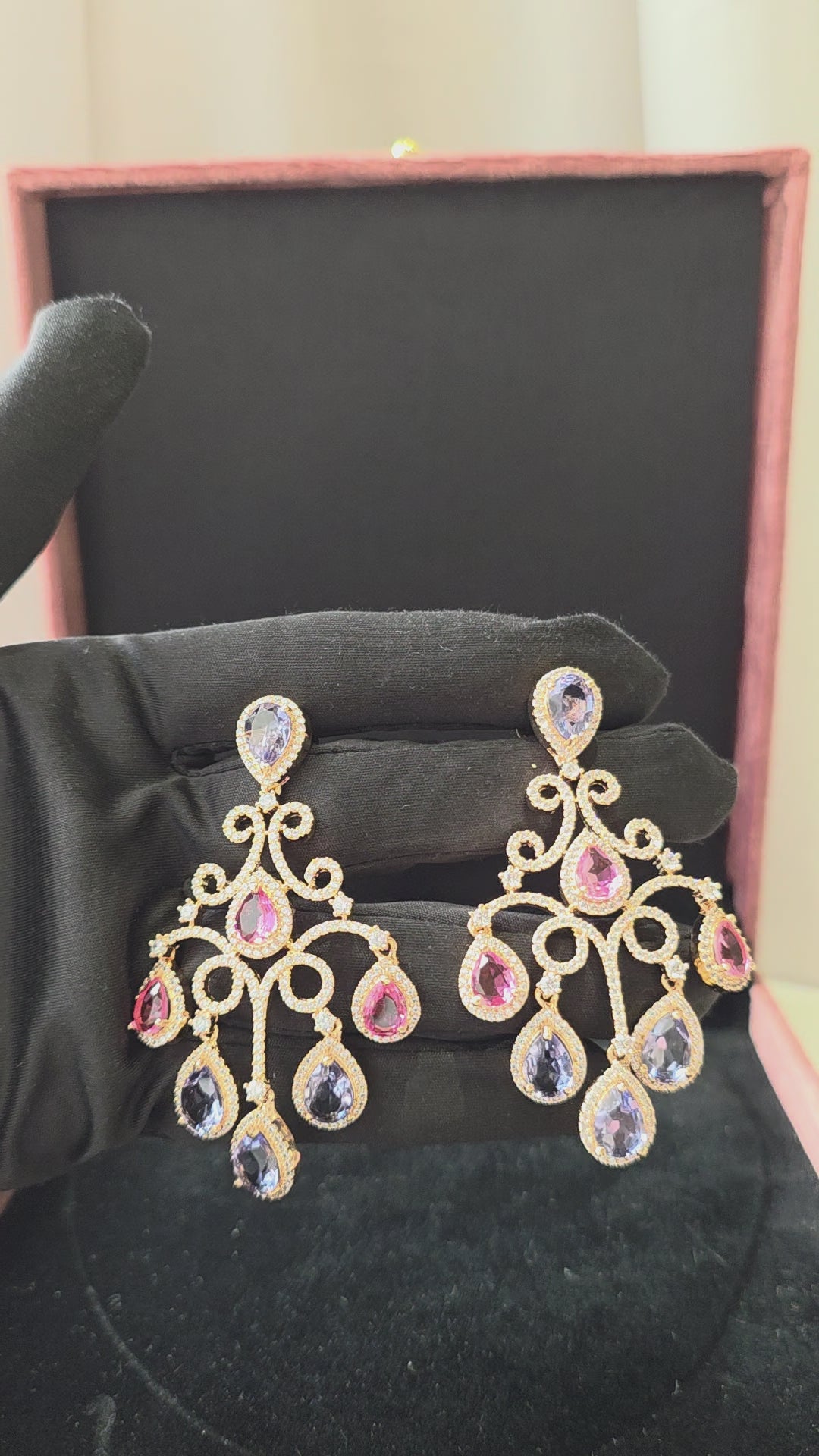 Twilight Chandelier Earrings