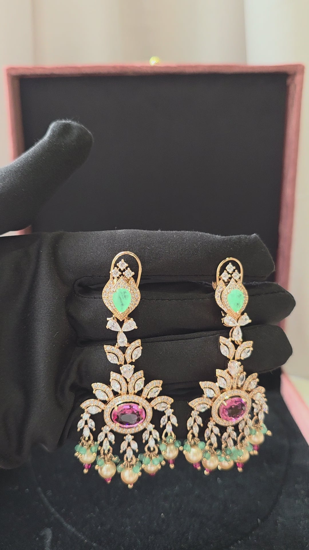 Aurora Blossom Statement Earrings